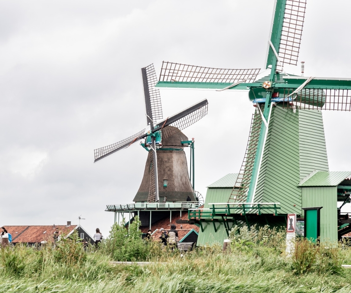 Fra Amsterdam: Vindmøllene i Zaanse Schans med ostesmaking