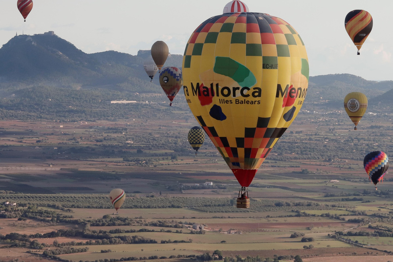 Mallorca: Ballongtur i solnedgången