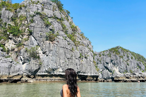 2-tägige Ha Long Bay Island Cruise Tour mit einem 3-Sterne-Kreuzfahrtschiff