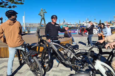 Passeio de bicicleta eléctrica em Fremantle 3 horas