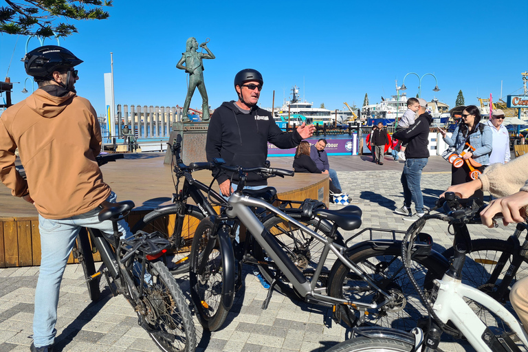 Passeio de bicicleta eléctrica em Fremantle 3 horas