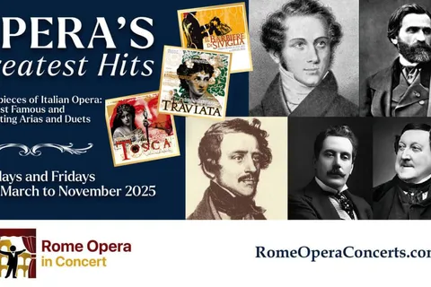 Rome : OPERA'S GREATEST HITS - Concert + Apéritif