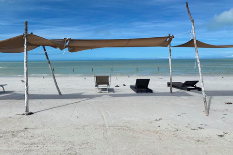 Cancun: Holbox plus Island, Punta Mosquito Trip with Lunch