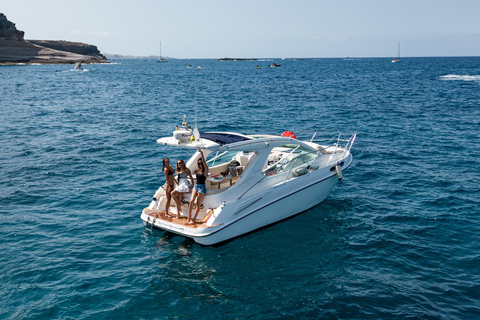 Tenerife: Golden Hour Shared Motorboat Cruise Golden Hour Shared Motorboat Cruise in Tenerife