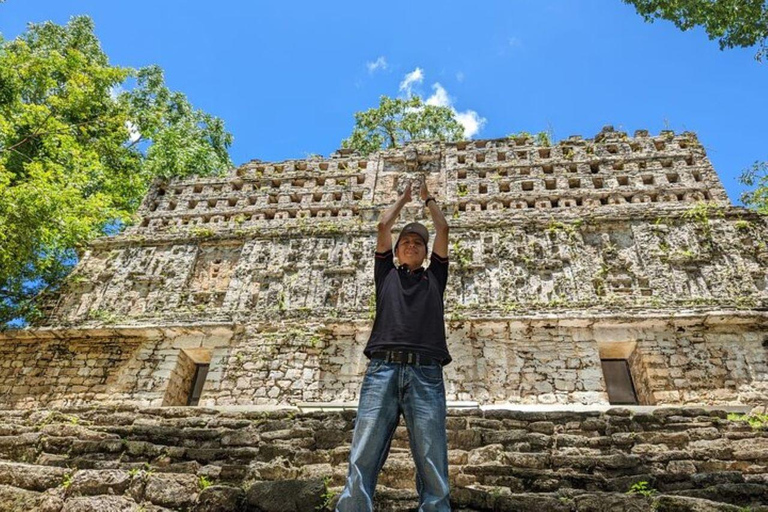 Sítios arqueológicos e selva de Bonampak e Yaxchilan