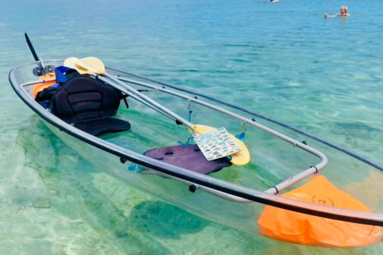 Sainte-Anne: Walk, swim in the cave, and kayak to the Gosier Islet Kayak and Sainte-Anne Cave Experience