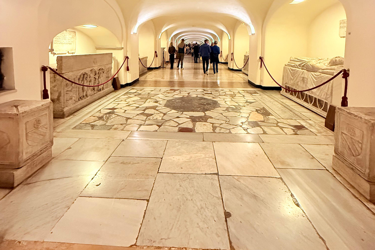 Watykan: Bazylika św. Piotra, podziemia i wejście na kopułęBazylika św. Piotra, wejście na kopułę i zwiedzanie grobowców papieskich