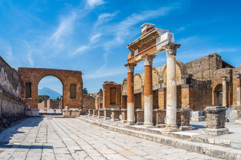 Vanuit Rome: Dagtrip naar Pompeii en Sorrento met lunch