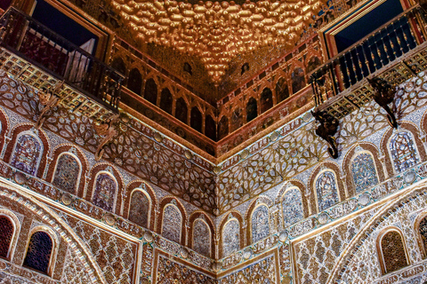 Seville: Royal Alcazar VIP Guided Tour with Exclusive Access Tour in English