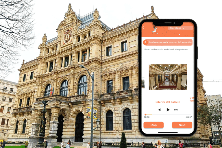 Bilbao's Historic Center: A self-guided tour created by an official guide Getxo Suspension Bridge + Historic Quarter Tour on your mobile