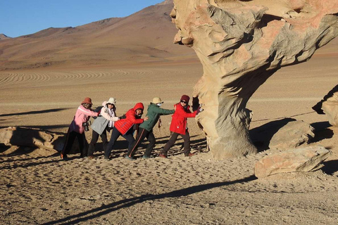 De La Paz: Excursão de 4 dias ao Salar de Uyuni e Atacama