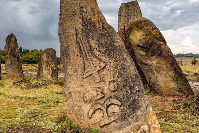 From Addis Ababa: Melka Kunture, Adadi Mariam & Tiya Tour