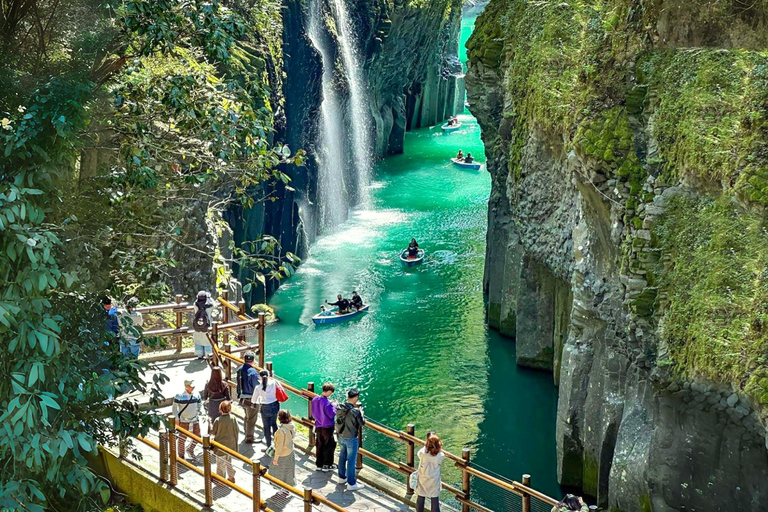 Fukuoka: Takachiho Gorge & Scenic Railway One Day Tour Limited-Time One-Day Tour (Excluding Admission Fees)