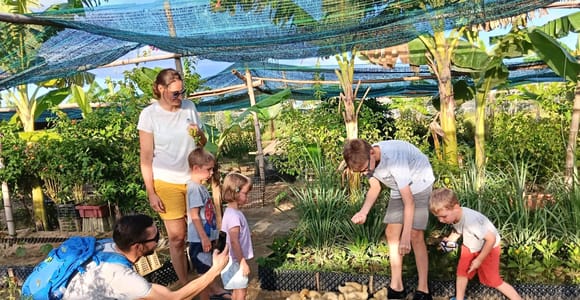Family Fun: Farm, Duck Stop, Basket Boat & Cooking Class