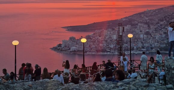 Sarande or Ksamil: Blue Eye & Lekursi Castle Sunset tour
