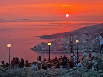 Sarande: Blue Eye Spring and Lekursi Castle Sunset Tour