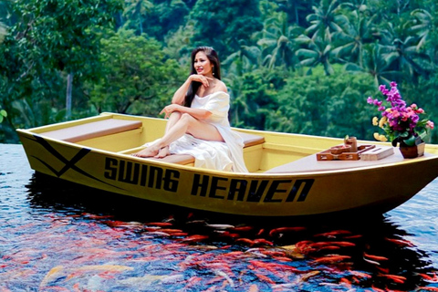 Bali Swing/Koi Boat Photo, Taman Beji Griya Waterfall Tour Tour with Include entry ticket