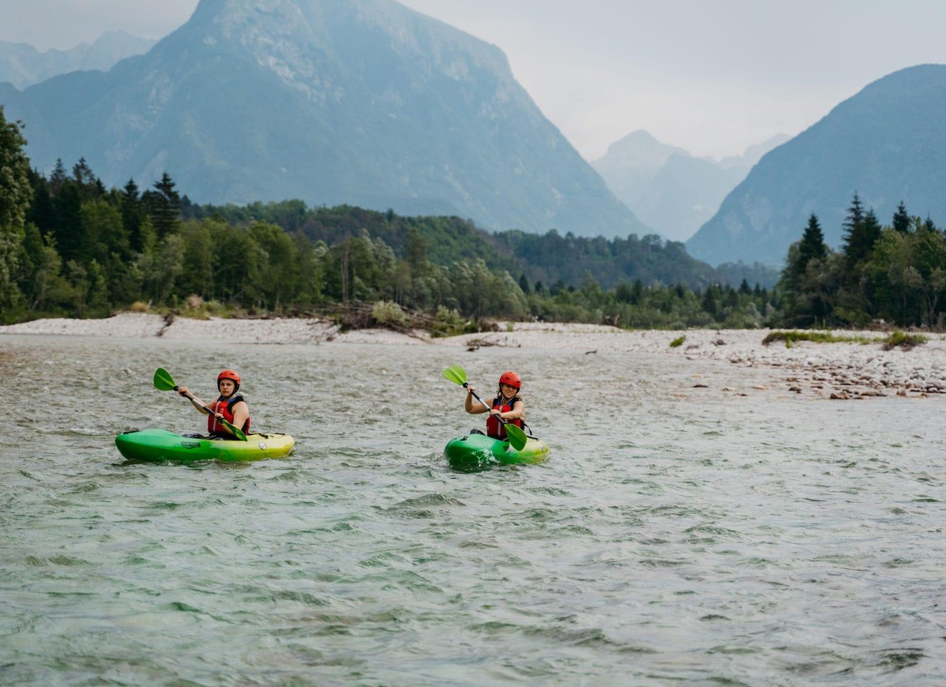 Soča-floden: Kajakroning for alle niveauer