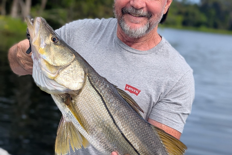 Private fishing in the Panama Canal, Gatun Lake