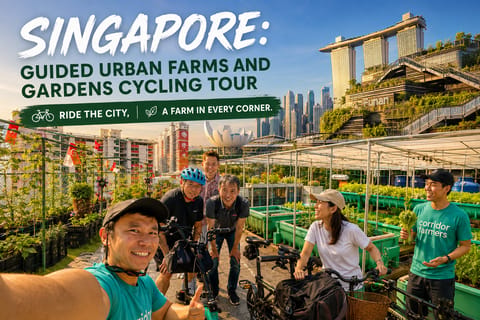 Singapore: Guided Urban Farms and Gardens Cycling Tour - Image 2