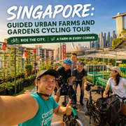 Singapore: Guided Urban Farms and Gardens Cycling Tour Singapore: Guided Urban Farms and Gardens Cycling Tour