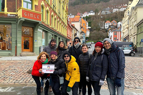 Bergen: Geführter RundgangKostenloser Rundgang durch Bergen NORDIC FREEDOM TOURS