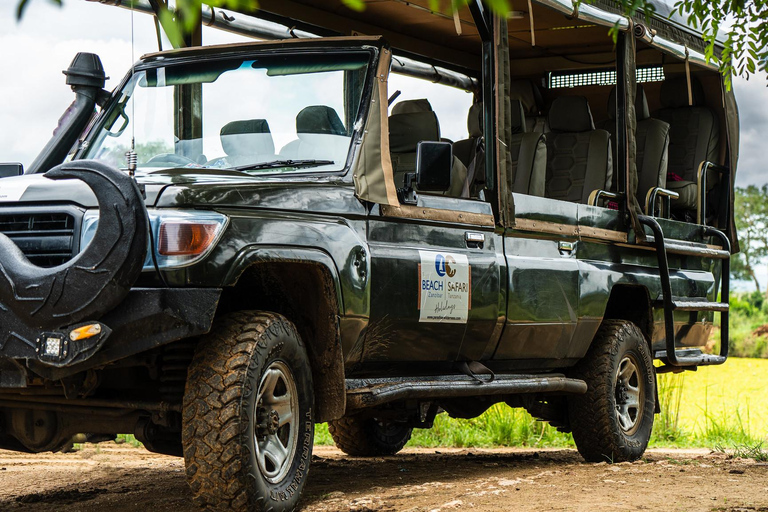 From Zanzibar: Best Day Safari Mikumi with flights and lunch