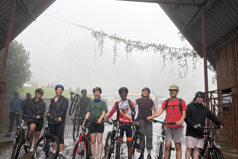 From Moshi: Kilimanjaro Mweka Gate Guided Cycling Tour