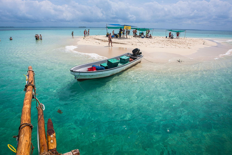 Zanzibar : Tour del banco di sabbia di Nakupenda e dell&#039;Isola della Prigione e pranzo