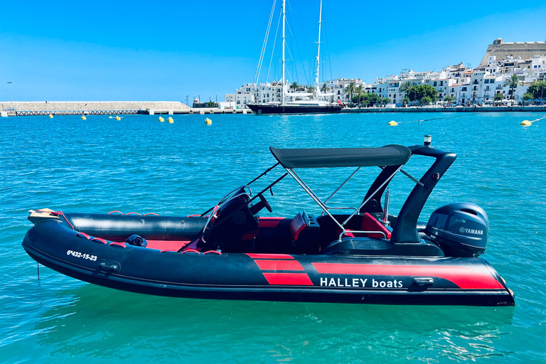 Ibiza Zonsondergang Euforie op een privé boot voor maximaal 5 personen