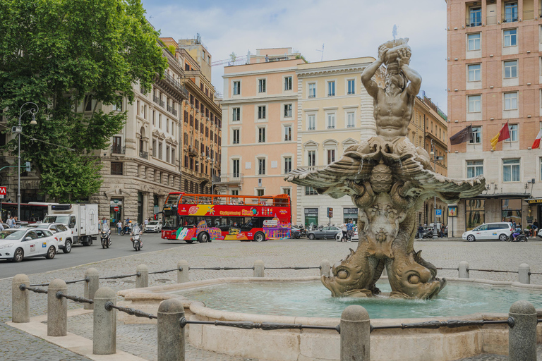 From Civitavecchia: Hop-On Hop-Off Rome Tour & Bus Transfer Rome Transfer Only by bus from Civitavecchia in Italian