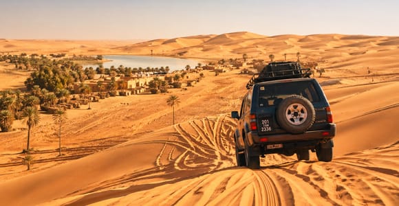 Djerba : Ksar Ghilane & Matmata 4X4 Sahara guided Tour