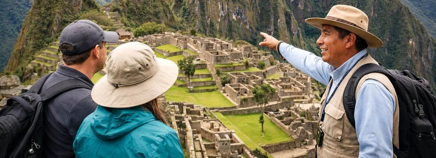 Billet d'entrée officiel au Machu Picchu, guide particulier et bus