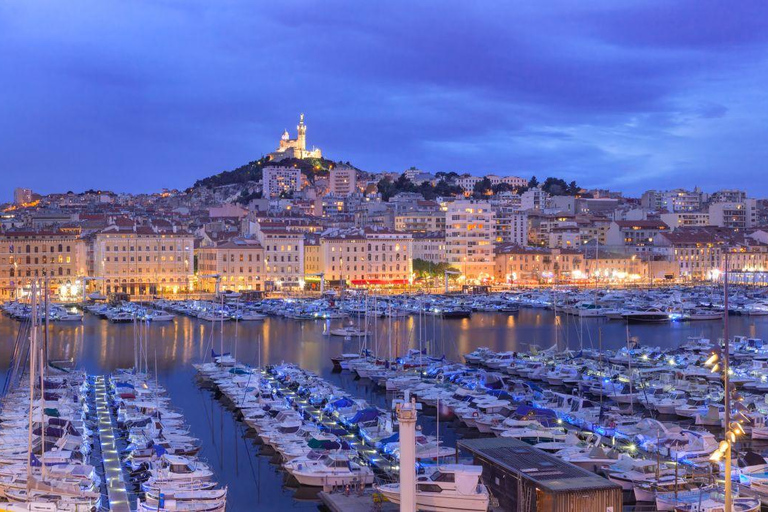 Marseille: Night Lights Private Tour