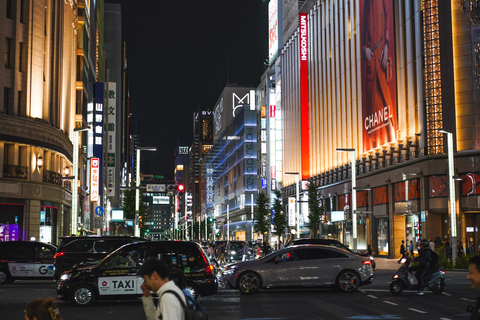 Visite gastronomique à Tokyo avec dégustation de bœuf Wagyu et de sakéVisite de Ginza Wagyu et Sake