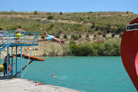Alanya All-in-One Cabrio Safari & Green Lake Boat Experience Alanya: Green Lake Safarı Wıth Transfer