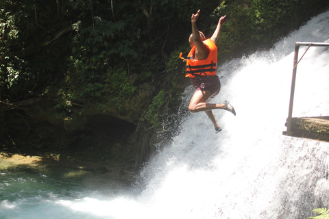 Dunn's River & Island Gully Falls/Blue Hole Tour From Ocho Rios Hotels & Port