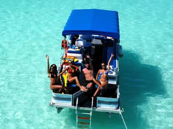 Bacalar: Shared Pontoon Boat Tour