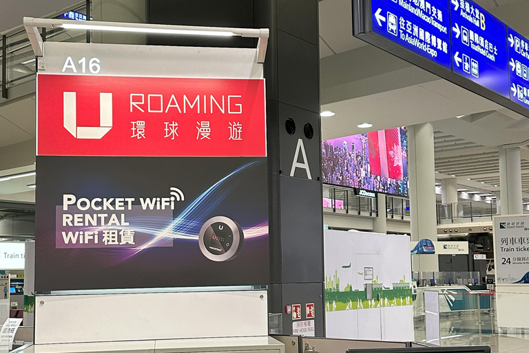 Hong Kong: 4G Pocket Unlimited WiFi with Airport Collection Hong Kong: 4G Pocket Unlimited WiFi for Three Days