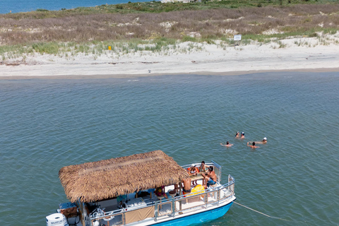 Folly Beach: Tiki Boat Cruise with BYOB Option