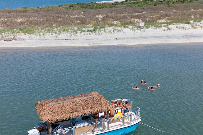 Folly Beach: Tiki Boat Cruise with BYOB Option