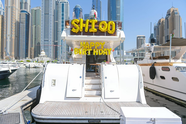 Celebrate Your Birthday in Style on luxury Yacht in Dubai Celebrate Your Birthday in Style on 75 FT Yacht in Dubai