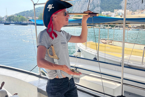 Omiš: 2-Hour Pirate Boat Journey to the Heart of the Canyon