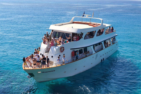 Protaras: Family-Friendly Luxury Yacht Cruise to Turtle Cove