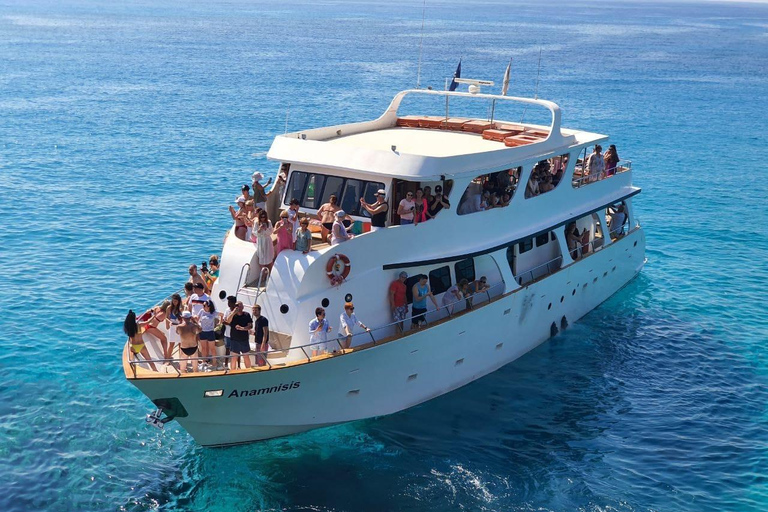 Protaras: Family-Friendly Luxury Yacht Cruise to Turtle Cove