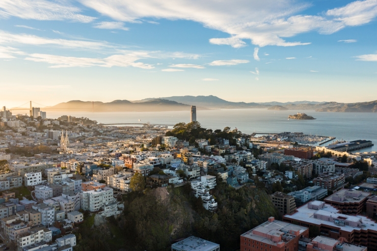 San Francisco: Flug zum Sonnenuntergang