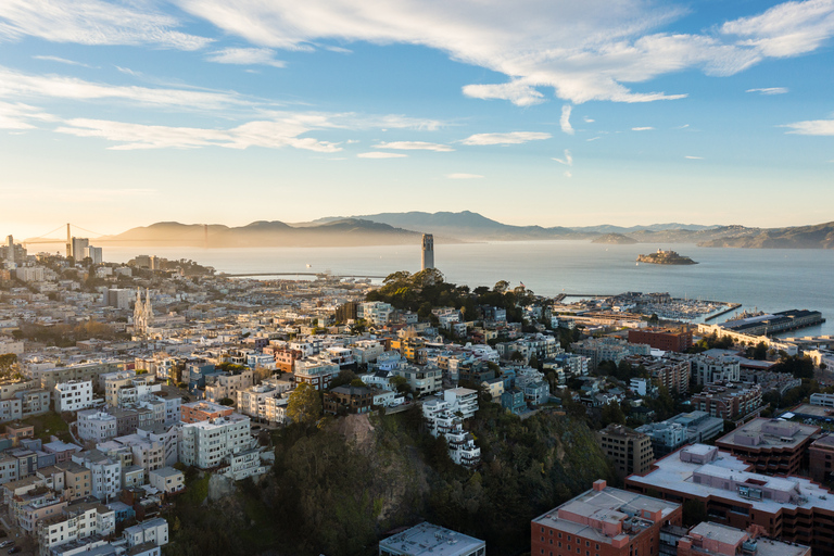 Wycieczka lotem o zachodzie słońca w San Francisco