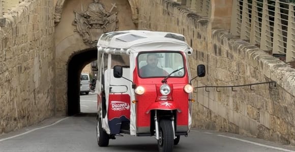 Malta: Tuk Tuk Tour Rabat, Dingli & Mdina