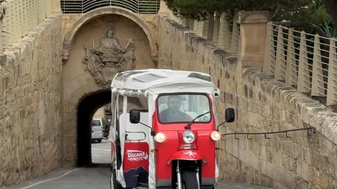 Malta: Tuk-Tuk-Tour durch Rabat, Dingli und Mdina