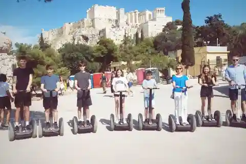 Tour de Segway de 2 horas pela Acrópole de Atenas